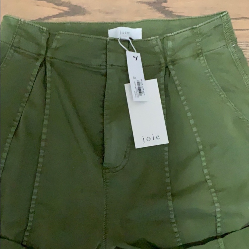 NWT Joie high rise paper bag shorts - Picture 9 of 13